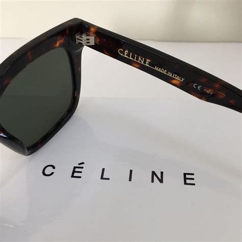 fake celine sunglasses ebay|How to spot fake Celine sunglasses. Real vs fake Celine.